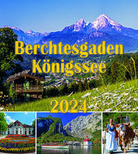 Vorderes Coverbild Berchtesgaden Königssee Postkartenkalender 2024