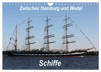 Vorderes Coverbild Schiffe - Zwischen Hamburg und Wedel (Wandkalender 2026 DIN A4 quer), CALVENDO Monatskalender