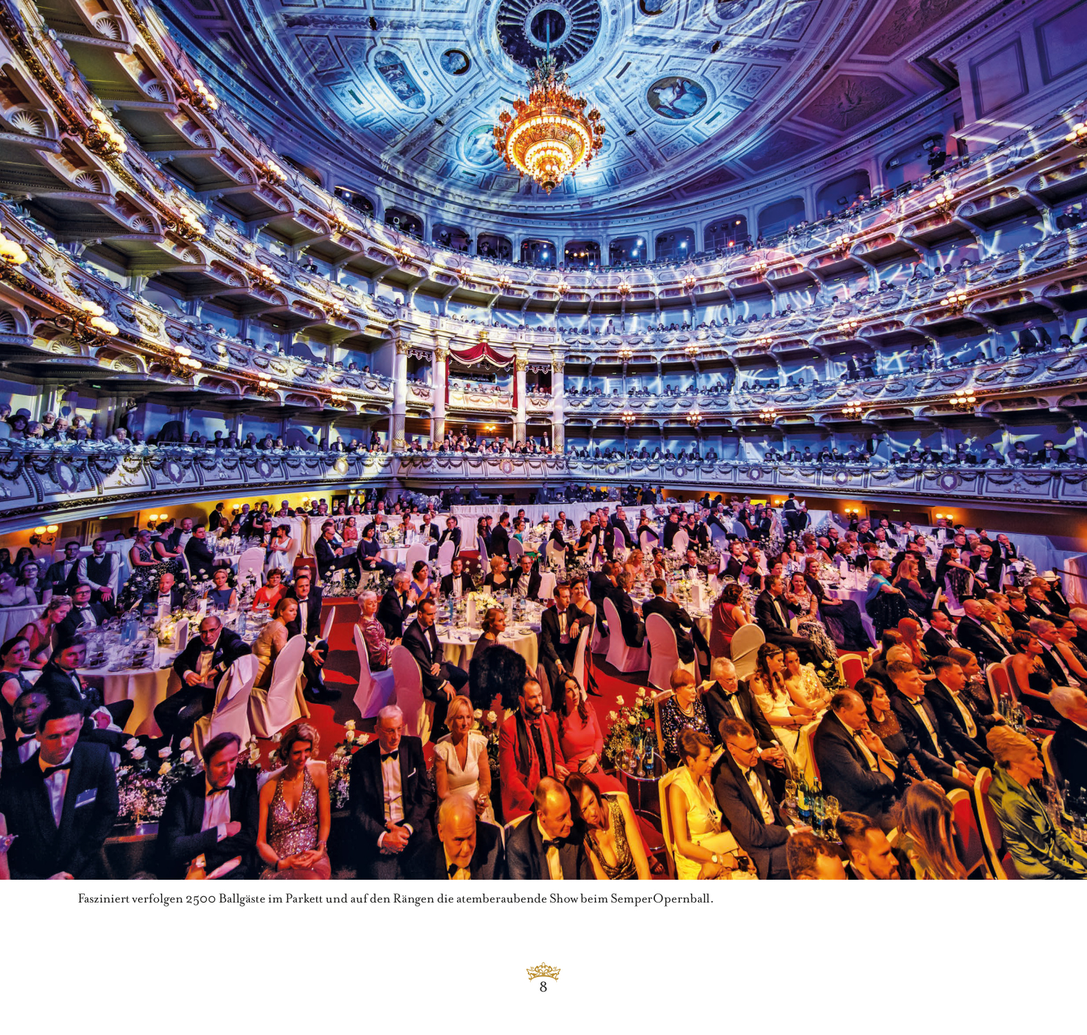 Beispielinhalt (Bild) Der Dresdner SemperOpernball