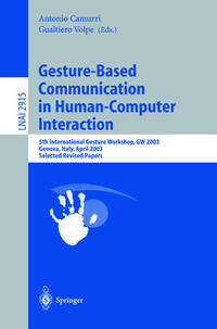 Vorderes Coverbild Gesture-Based Communication in Human-Computer Interaction