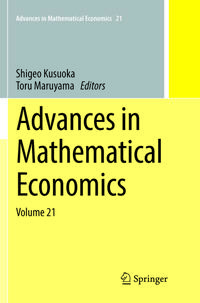Vorderes Coverbild Advances in Mathematical Economics