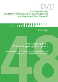 Vorderes Coverbild Recht auf Jugend – 100 Jahre Jugendgerichtsgesetz