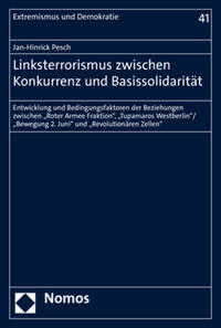 Vorderes Coverbild Linksterrorismus zwischen Konkurrenz und Basissolidarität