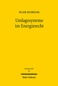 Vorderes Coverbild Umlagesysteme im Energierecht