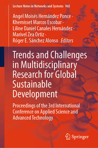 Vorderes Coverbild Trends and Challenges in Multidisciplinary Research for Global Sustainable Development