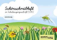 Vorderes Coverbild Schönschreibheft in SAS