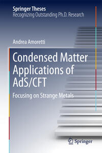 Vorderes Coverbild Condensed Matter Applications of AdS/CFT