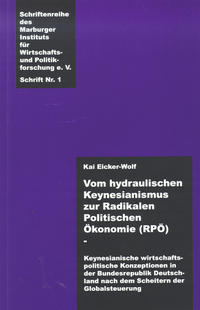 Vorderes Coverbild Vom hydraulischen Keynesianismus zur Radikalen Politischen Ökonomie