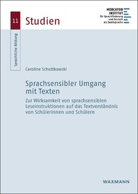 Vorderes Coverbild Sprachsensibler Umgang mit Texten