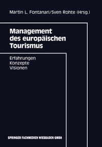 Vorderes Coverbild Management des europäischen Tourismus