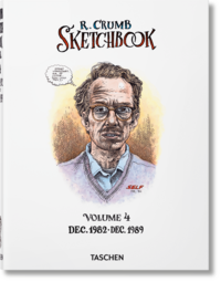 Vorderes Coverbild Robert Crumb. Sketchbook Vol. 4. 1982–1989
