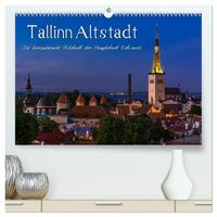 Vorderes Coverbild Tallinn Altstadt (hochwertiger Premium Wandkalender 2025 DIN A2 quer), Kunstdruck in Hochglanz