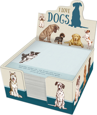 Vorderes Coverbild Zettelkästchen – I love dogs