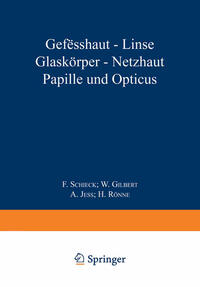 Vorderes Coverbild Gefässhaut · Linse Glaskörper · Netzhaut Papille und Opticus