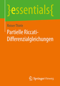 Vorderes Coverbild Partielle Riccati-Differenzialgleichungen