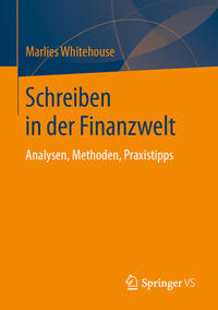 Vorderes Coverbild Schreiben in der Finanzwelt
