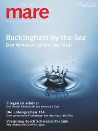 Vorderes Coverbild mare - Die Zeitschrift der Meere / No. 165 / Buckingham-by-the-Sea
