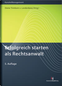 Vorderes Coverbild Erfolgreich starten als Rechtsanwalt