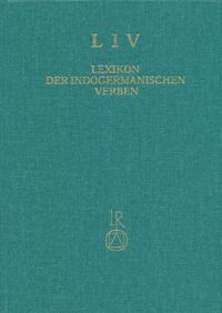 Vorderes Coverbild Lexikon der Indogermanischen Verben