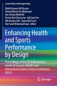 Vorderes Coverbild Enhancing Health and Sports Performance by Design