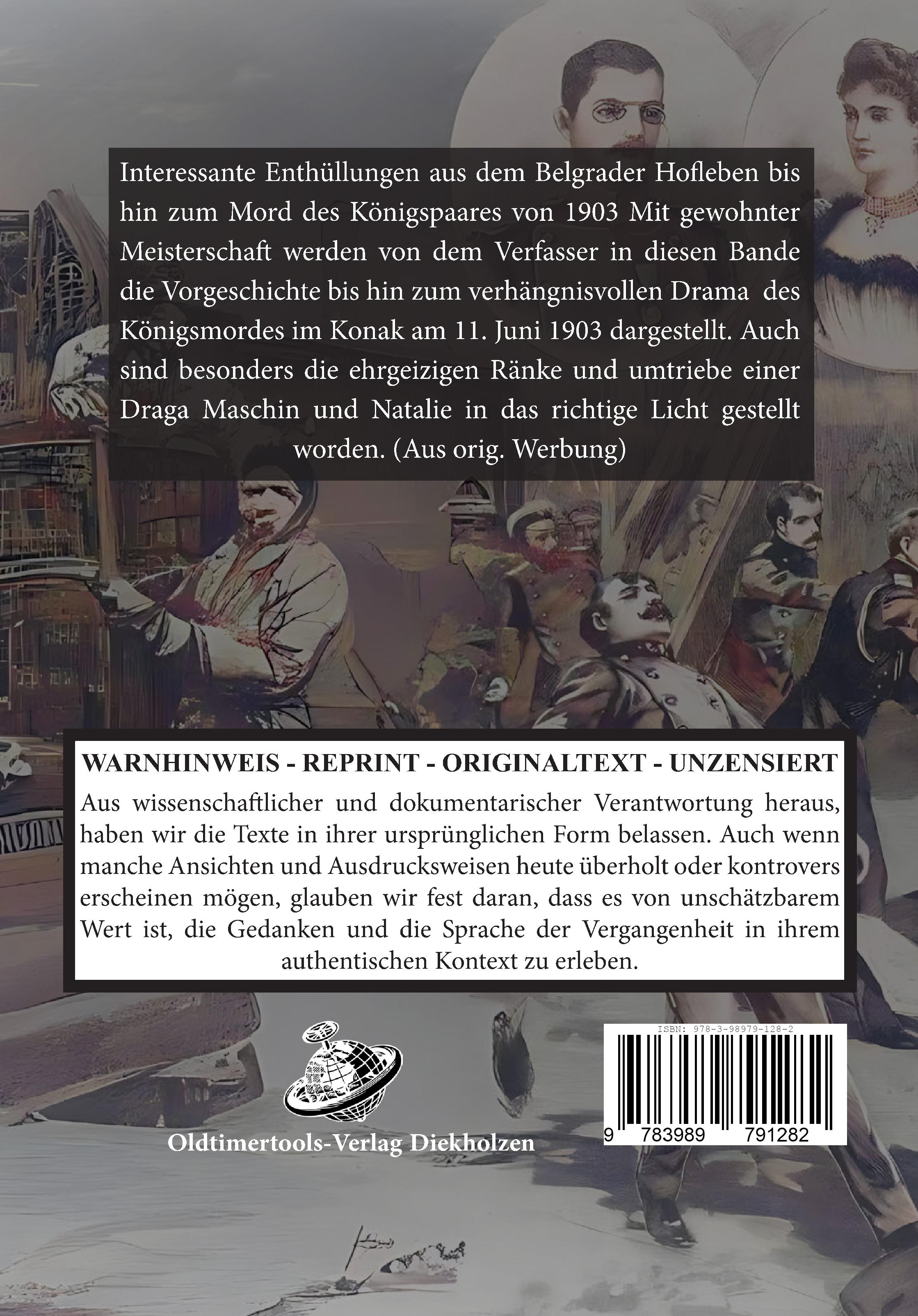Rückseitencover Geheimnisse des Konak