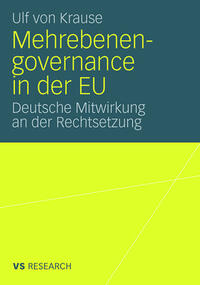 Vorderes Coverbild Mehrebenengovernance in der EU