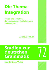 Vorderes Coverbild Die Thema-Integration