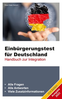 Vorderes Coverbild Einbürgerungstest für Deutschland - Ausgabe 2023