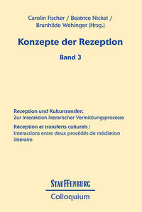 Vorderes Coverbild Konzepte der Rezeption (Band 3)