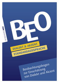 Vorderes Coverbild BEO Dialekt und Akzent Standardaussprache
