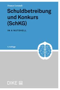 Vorderes Coverbild Schuldbetreibung und Konkurs (SchKG)