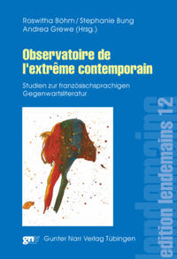 Vorderes Coverbild Observatoire de l'extrème contemporain