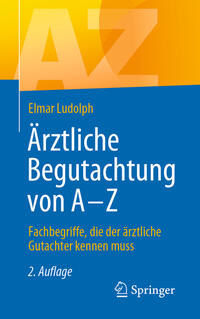 Vorderes Coverbild Ärztliche Begutachtung von A - Z