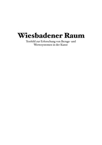 Vorderes Coverbild Wiesbadener Raum