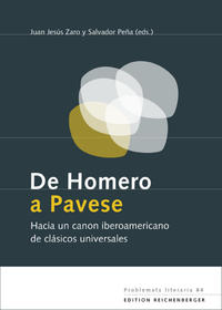 Vorderes Coverbild De Homero a Pavese: Hacia un canon iberoamericano de clásicos universales
