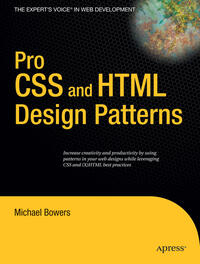 Vorderes Coverbild Pro CSS and HTML Design Patterns