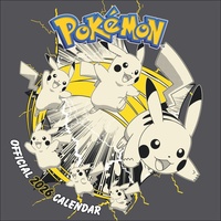 Vorderes Coverbild Pokémon Broschurkalender 2026