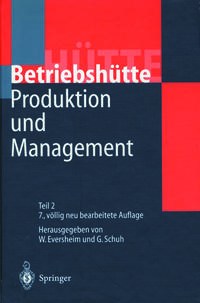 Vorderes Coverbild Produktion und Management »Betriebshütte«