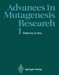 Vorderes Coverbild Advances in Mutagenesis Research