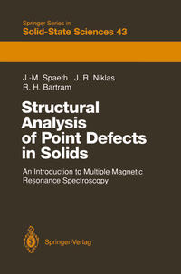 Vorderes Coverbild Structural Analysis of Point Defects in Solids