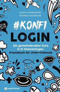 Vorderes Coverbild #konfilogin - Ein gemeindenaher Kurs in 15 Thementagen