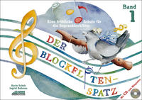 Vorderes Coverbild Der Blockflötenspatz (mit Begleit-CD)