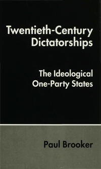 Vorderes Coverbild Twentieth-Century Dictatorships