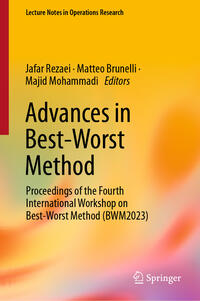 Vorderes Coverbild Advances in Best-Worst Method