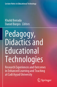 Vorderes Coverbild Pedagogy, Didactics and Educational Technologies