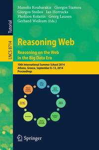 Vorderes Coverbild Reasoning Web. Reasoning and the Web in the Big Data Era