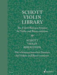 Vorderes Coverbild Schott Violin-Bibliothek