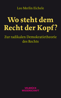 Vorderes Coverbild Wo steht dem Recht der Kopf?