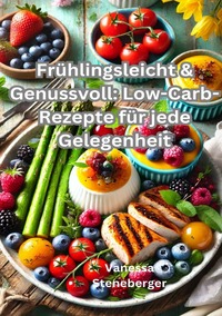 Vorderes Coverbild Frühlingsleicht &amp; Genussvoll: Low-Carb-Rezepte für jede Gelegenheit