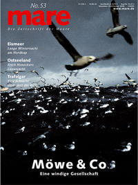 Vorderes Coverbild mare - Die Zeitschrift der Meere / No. 53 / Möwe & Co